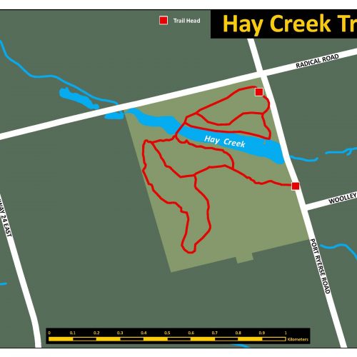 Hay Creek Trail Map