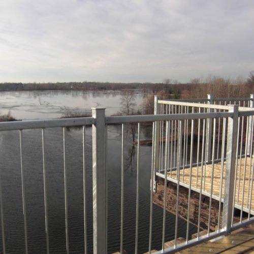View of Waterford Ponds from viewing pod