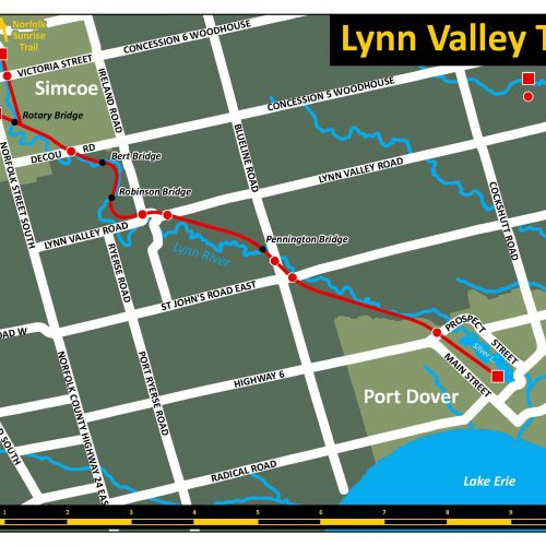 Lynn Valley Trail map