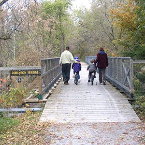 Robinson Bridge on the Lynn Valley Trail