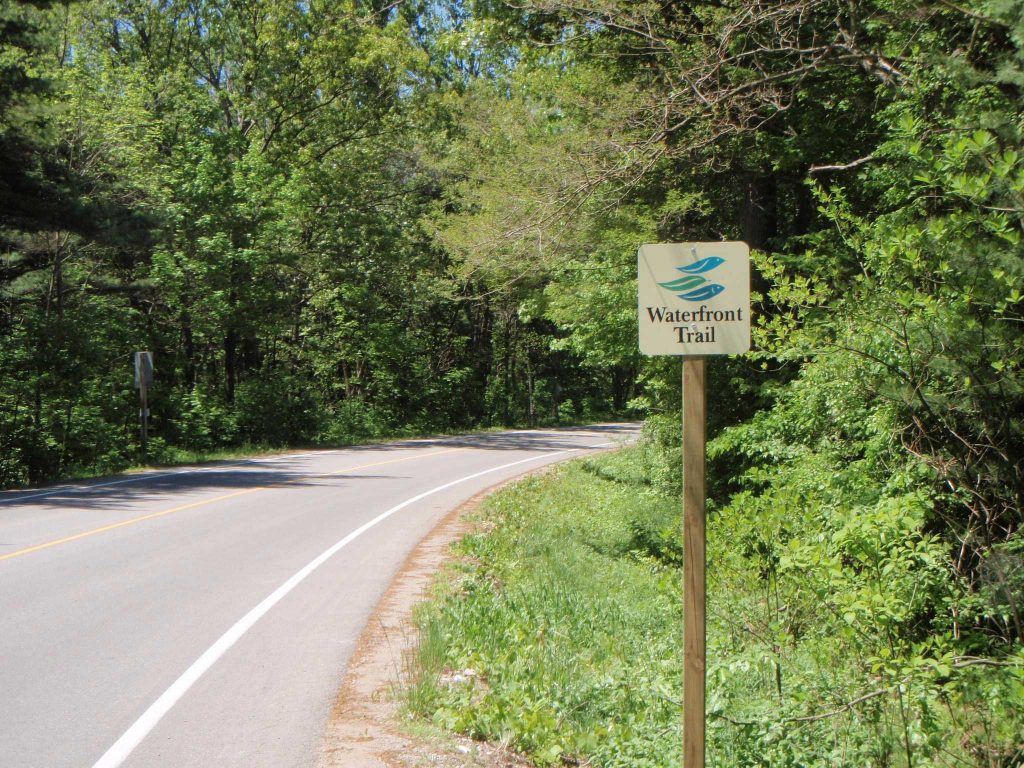 Waterfront Trail Sign